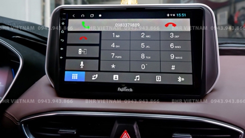 Màn hình DVD Android liền camera 360 Hyundai Santafe 2019 - 2020 | Fujitech 360 